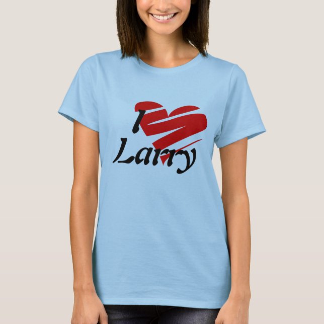 I Liebe Larry Shirt (Vorderseite)