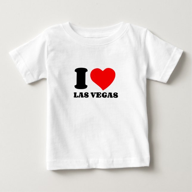 I LIEBE LAS VEGAS BABY T-SHIRT (Vorderseite)