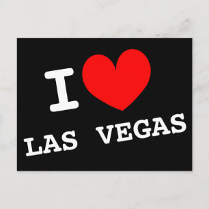 I Liebe Las Vegas Postkarte   Angepasste Adresse