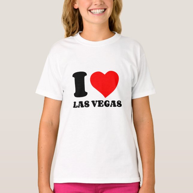 I LIEBE LAS VEGAS T-Shirt (Vorderseite)