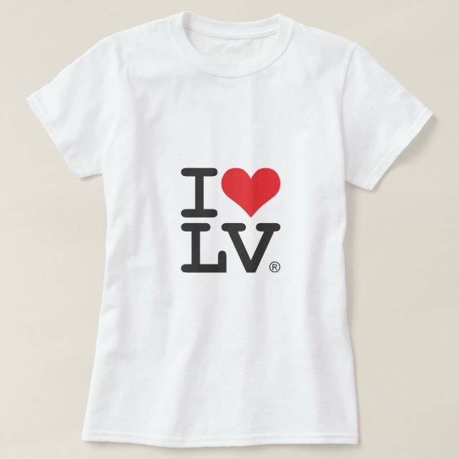 I Liebe Las Vegas T-Shirt (Design vorne)