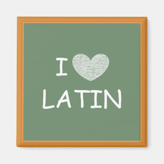 I Liebe Latein Magnet