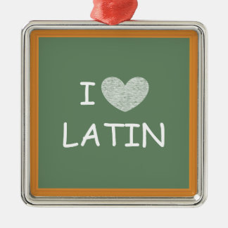 I Liebe Latein Ornament Aus Metall