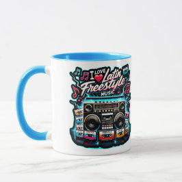 I Liebe Latin Freestyle Music Tasse