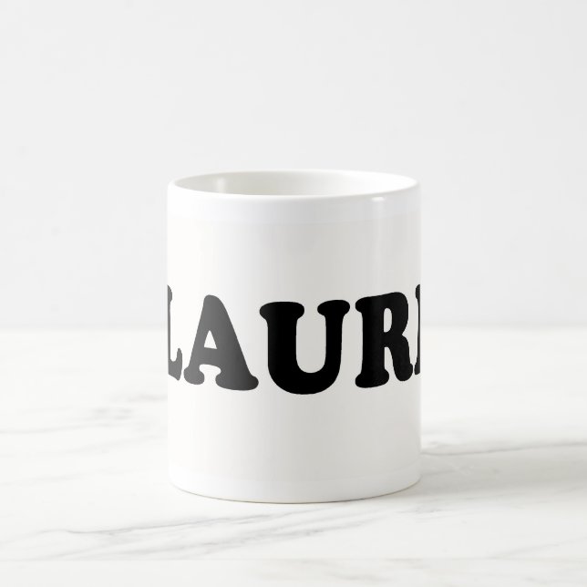 I LIEBE LAUREN KAFFEETASSE (Mittel)