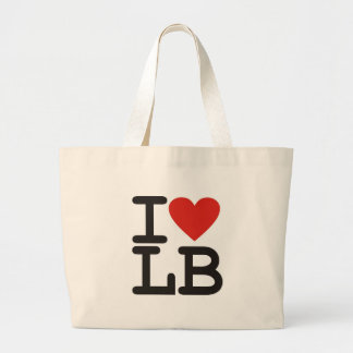 I LIEBE-lbs-Taschen-Tasche Jumbo Stoffbeutel