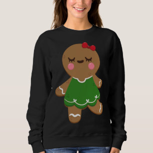 I Liebe Lebkuchen Cookies Mädchen Weihnachten ' Ha Sweatshirt
