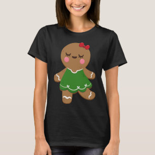 I Liebe Lebkuchen Cookies Mädchen Weihnachten ' Ha T-Shirt