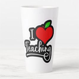 I Liebe Lehren Milchtasse