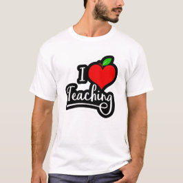 I Liebe Lehren T-Shirt