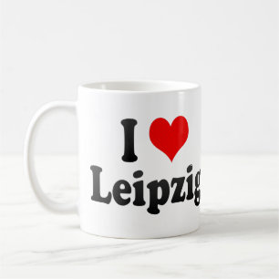 I Liebe Leipzig, Deutschland Kaffeetasse