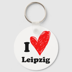 I Liebe Leipzig Schlüsselanhänger