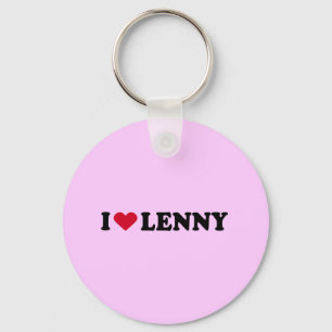 I LIEBE LENNY SCHLÜSSELANHÄNGER