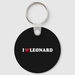 I LIEBE LEONARD SCHLÜSSELANHÄNGER