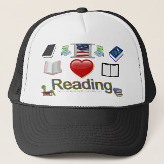 I Liebe Lesen Truckerkappe