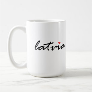 I Liebe Lettland Kaffeetasse