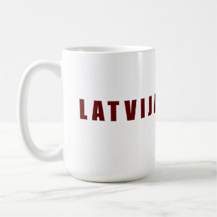 I Liebe Lettland Kaffeetasse