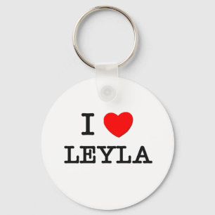 I Liebe Leyla Schlüsselanhänger