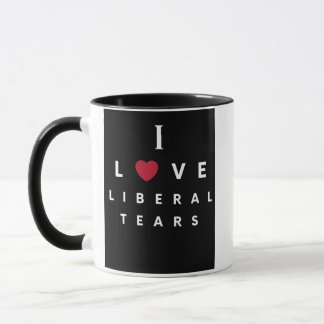 I Liebe Liberal Tears Kaffee Tasse 11oz