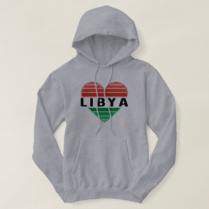 I. Liebe Libyen, Libyens Herz Hoodie