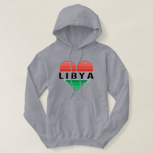 I. Liebe Libyen, Libyens Herz Hoodie