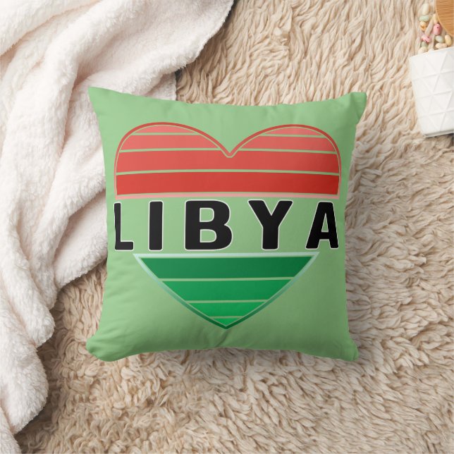 I. Liebe Libyen, Libyens Herz Kissen (Decke)