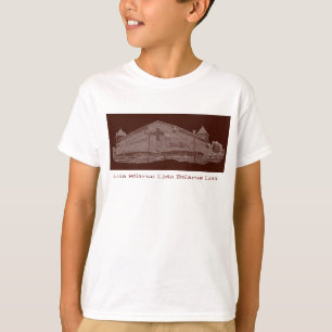 I Liebe Lida Belarus Architektur Schloss Sketch T-Shirt