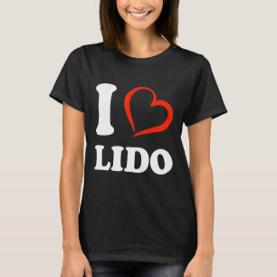 I Liebe Lido Beach Sarasota Sonnenuntergänge Herzl T-Shirt