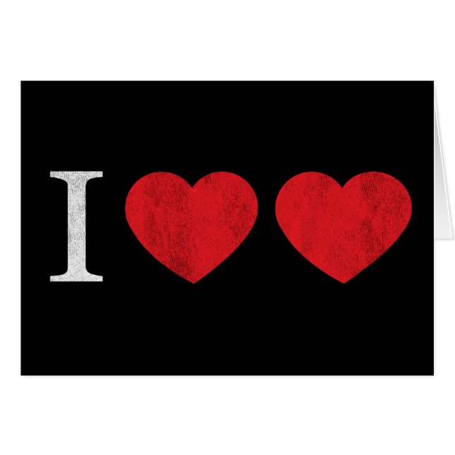 I Liebe-Liebe (Vorderseite (Horizontal))