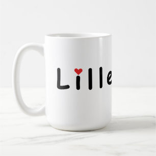 I Liebe Lille Frankreich Kaffeetasse