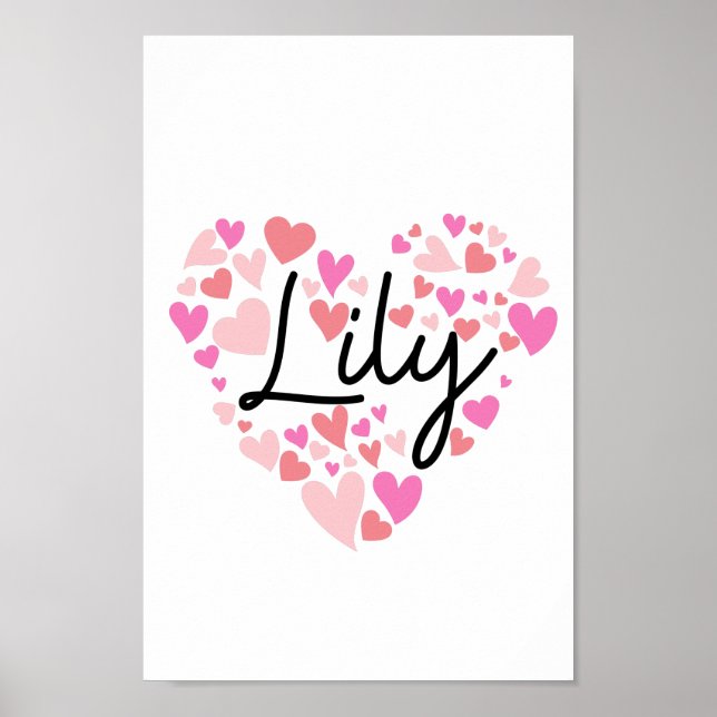 I Liebe Lily Poster (Vorne)