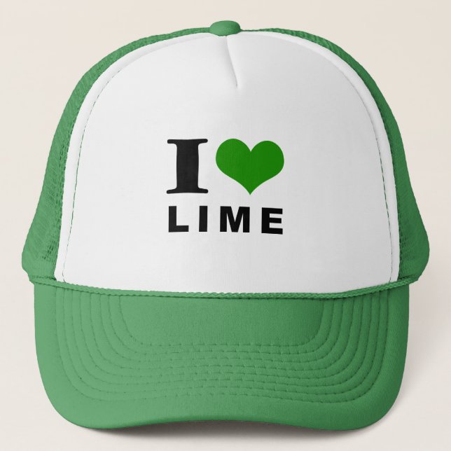 I LIEBE LIMON TRUCKERKAPPE (Vorderseite)