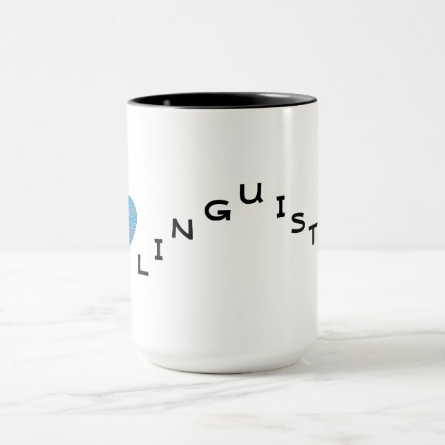I Liebe Linguistik Tasse (Zentrum)