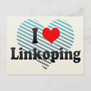 I Liebe Linkoping, Schweden Postkarte