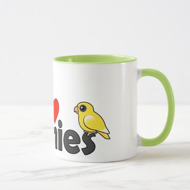 I Liebe Linnies Tasse (Rechts)