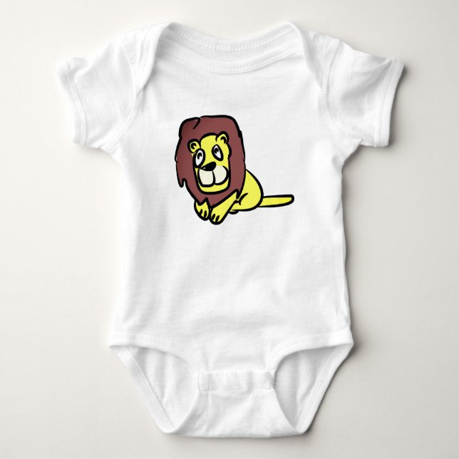 I Liebe Lions Baby Strampler (Vorderseite)