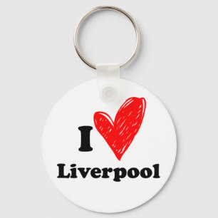 I Liebe Liverpool Schlüsselanhänger