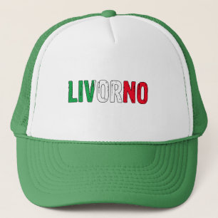 I Liebe Livorno Italien Truckerkappe