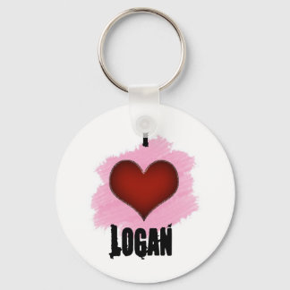 I Liebe Logan Schlüsselanhänger
