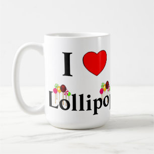 I Liebe Lollipops Kaffeetasse