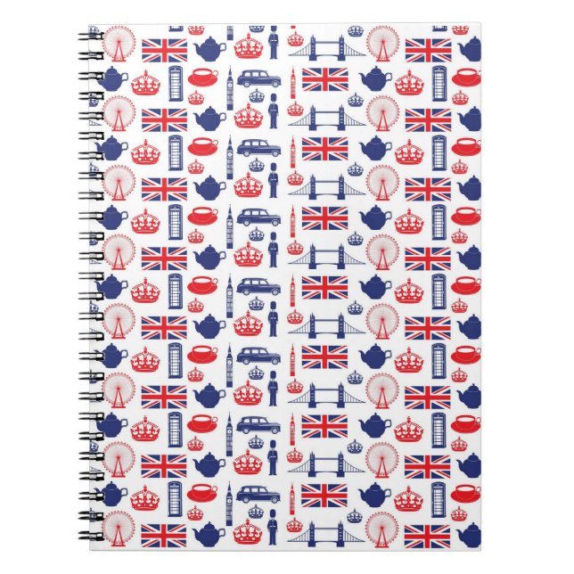 I Liebe London - Alles in London Notizblock (Vorderseite)