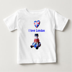 I Liebe London, Baby-T - Shirt mit langer Ärmel