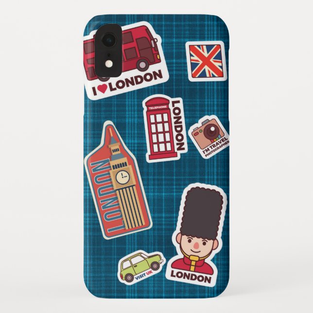 I Liebe London Case-Mate iPhone Hülle (Rückseite)