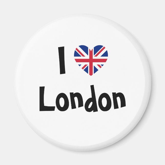I Liebe London Magnet (Vorne)