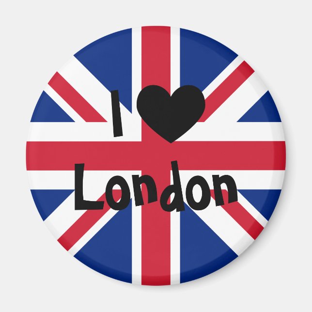 I Liebe London Magnet (Vorne)