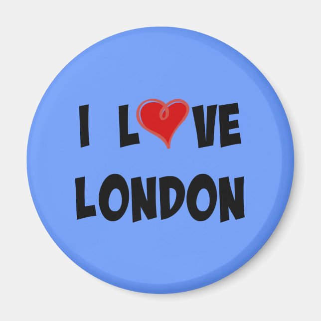 I Liebe London Magnet (Vorne)