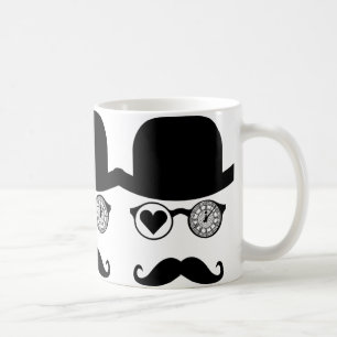 I LIEBE LONDON MUSTACHE KAFFEETASSE