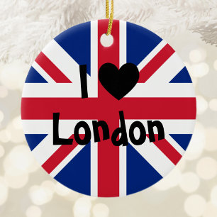 I Liebe London Ornament