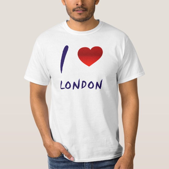 I Liebe-London-T-Shirt T-Shirt (Vorderseite)