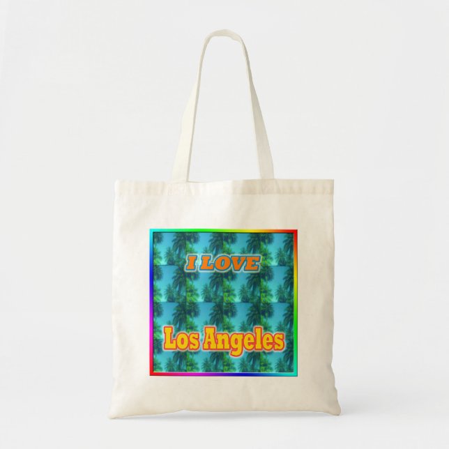 I LIEBE Los Angeles 16 Palms Bag Tragetasche (Vorne)